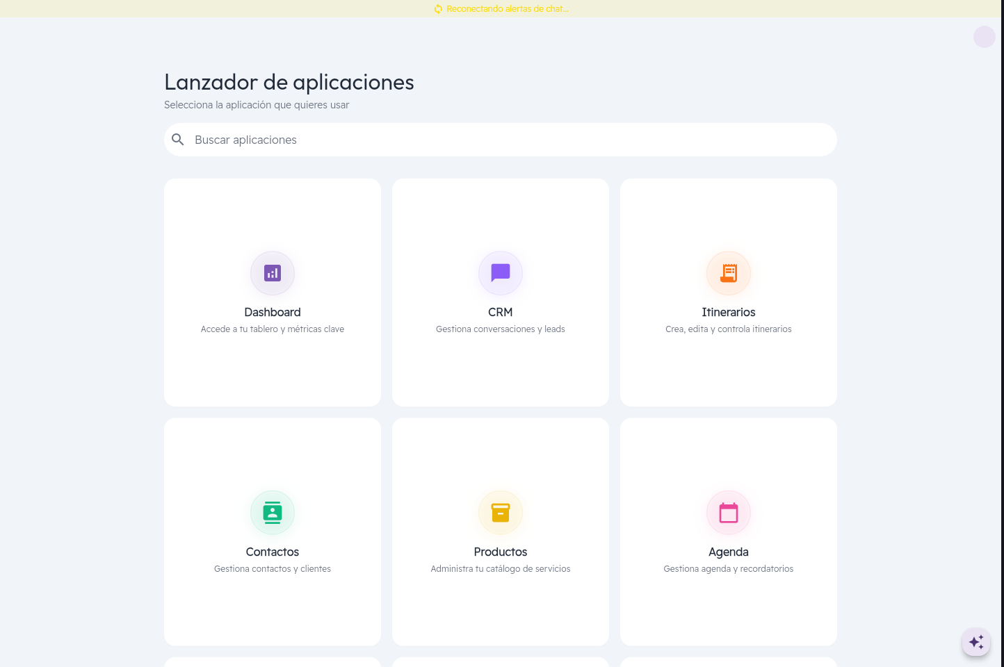 Pantalla inicial de Bukeer
